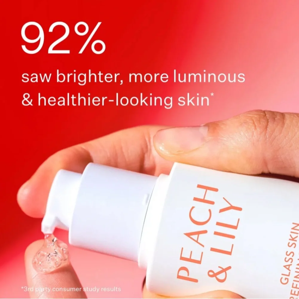 PEACH & LILY Glass Skin Refining Serum 1.35oz $39 NIB